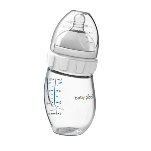 Anti-Colic Baby Glass Bottle 150ml Newborn Special. Body Temperature Preserve